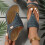 Γυναικεία σαγιονάρες, σανδάλια, slip-on, παραλία, casual, boho, με στήριξη καμάρας, τακούνι 7