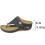 Γυναικεία σαγιονάρες, σανδάλια, slip-on, παραλία, casual, boho, με στήριξη καμάρας, τακούνι 4