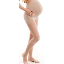 Gabriella Transparente Umstands-Kompressionsstrumpfhose, mittlere Stützkraft 20-22 mmHg: H-260