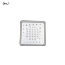 HEVIRGO Vierkante pizzapan met antiaanbaklaag, gemaakt van aluminiumlegering, 20-40 cm, hittebestendig, geschikt voor het maken van pizza's.