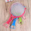 Tineasur Red Plastic Food, Mesh Strainer for Kitchen, No Rust, Stylish Design, 4Pcs 5
