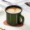 2 Vintage-Schnapsgläser, Espressogläser, klar, Reisegröße, grün 6