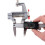 Étau de perceuse KALLORY pour établi de menuisier, argent 7