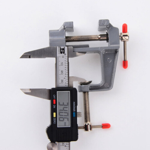 Étau de perceuse KALLORY pour établi de menuisier, argent 1