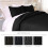 Ultralydspræget dynesæt i queen size 3