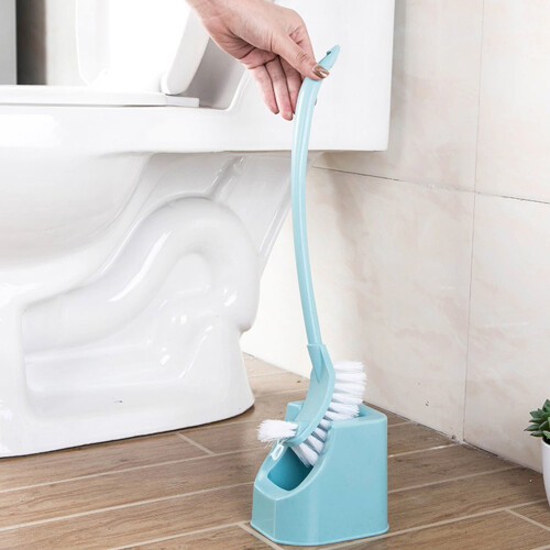 WC-Bürstenset mit Bürstenstab und Halterung 2