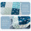 Πάπλωμα Patchwork King Size, Διπλής Όψης Κάλυμμα με Μπόχο Λουλούδια, Ελαφρύ & Μαλακό, 2 5
