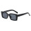 Retro Rectangular Sunglasses & Windproof Ski Goggles for Women, Compatible with Can-Am Gear 1