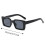 Retro Rectangular Sunglasses & Windproof Ski Goggles for Women, Compatible with Can-Am Gear 2