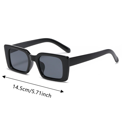 Retro Rectangular Sunglasses & Windproof Ski Goggles for Women, Compatible with Can-Am Gear 1