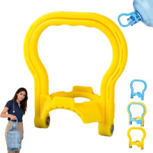 Antislip waterheffer, arbeidsbesparende waterheffer met antislip emmerhandvat, ergonomisch breed handvat, gemakkelijk tillen voor thuis en op kantoor