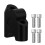Handlebar Riser Motorcycle Handlebar Riser Clamp - Universal & Modified (Black)(2.28X2.09X0.87Inch) 1