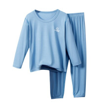 Thermounterwäsche-Set für Kinder (Oberteil & Hose) für 4-15 Jahre – Weich, kuschelig, Rundhalsausschnitt, lange Ärmel –