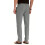 Μοντέρνο ανδρικό παντελόνι Business Loose Large Size με ελαστική μέση, βαμβακερό, μονόχρωμο 4