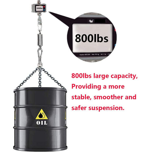 Σετ κρεμάστρας για βαριές τσάντες, περιστρεφόμενη αλυσίδα από ανοξείδωτο ατσάλι 2
