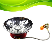 Worgeous Camping Gear Opvouwbaar kampeerfornuis Zilver Outdoor Gereedschap 1 Set