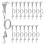 Système de suspension pour tableaux avec crochets (16 pièces) 1