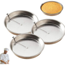Set di 3 teglie antiaderenti a sgancio rapido da 24,6 cm (9,7 pollici)