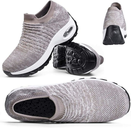 Γυναικεία slip-on αθλητικά παπούτσια για περπάτημα, ορθοπεδικά, άνετα αθλητικά 1