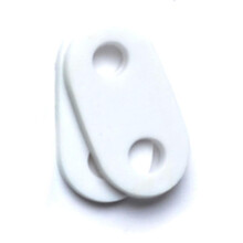 (One Size, White) Printer Drawstring Tensioner (Pack of 2)