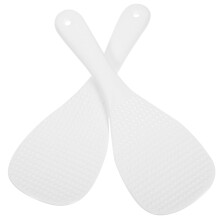 Cuillères à riz en céramique – Lot de 2, portables et faciles à nettoyer