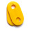 (One Size, Yellow) Printer Drawstring Tensioner (Pack of 2) 2