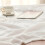 GentleSoft fleece tæppe hvid queen size 90x90 tommer 4