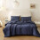 Navy Blue Twin/Twin XL Comforter Set 1 Piece Comforter + 1 2