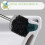 Toilet Brush & Holder Set 3-Pack White Grey 3