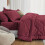 Burgundy Queen Comforter Set 7-Piece 3