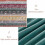 Boho Queen Comforter Set Orange Green 8-Piece Microfiber 4