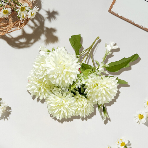 Liathróid Chrysanthemum Saorga Hydrangea 1PC 2
