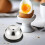 Stainless Steel Egg Piercer for Boiled Eggs with OneClick Precise Shell Piercing Tool 2