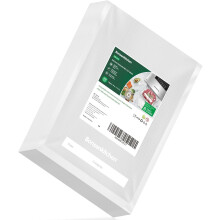 Bolsas de vacío precortadas de 100 cuartos, 8" x 12", sin BPA, bolsa texturizada de grado comercial para envasar alimentos, gruesa y moldeada para