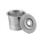 Cápsulas K-Cup reutilizáveis em aço inoxidável (pacote com 2) 1