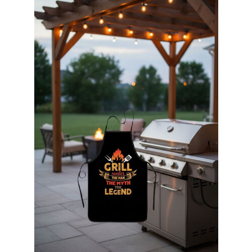 Grilling Apron for Men BBQ Grill Master One Size
