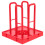 Disposable Coffee Cup Holder Modern Red PP 1Set 3