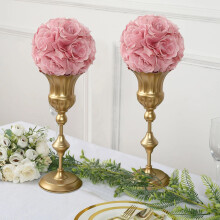 BalsaCircle2Mauve Rosen 7" Kussende Blütenkugeln Pomander Hochzeits-Hängedekorationen