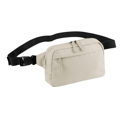 BagBase (One Size, Natural Stone) Bagbase Premium Recycled Crossbody Bag