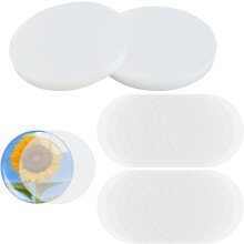 Pin Cover Clear Badge Protective Film PET 300 pcs