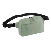 (One Size, Dusty Green) Bagbase Premium Recycled Crossbody Bag
