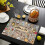Σουπλά Coffee Farmhouse Tea 12x18 ίντσες Σετ 4 τεμαχίων 2