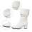 Damen-Ankle-Boots, warm, lässig, Winter, mittelhoch 5