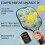 Σετ ρακέτες Pickleball με 2 μπάλες και τσάντα – Ρακέτες από fiberglass με λουλούδια, 4