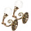 Wall Hooks Metal Curtain Delicate Workmanship High-grade 3