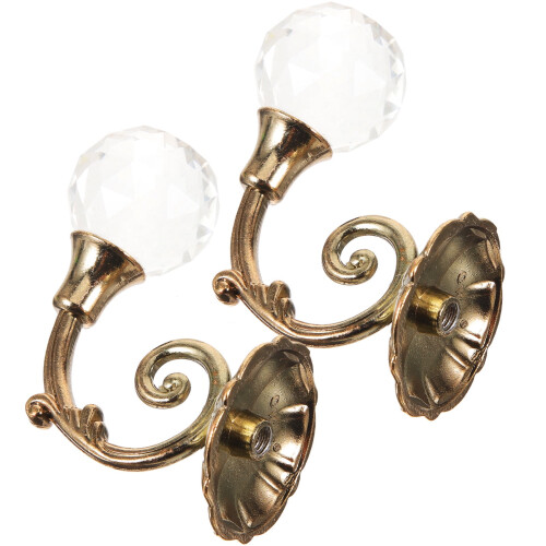 Wall Hooks Metal Curtain Delicate Workmanship High-grade 2