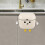 Beige Hanging Kitchen Trash Can with Lid26x25x15cm 2