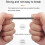 Cable 2 en 1 de USB-C a USB-C para auriculares y carga 7