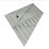Kreativ Split Rects Klippemal Multifunksjonell Sying Patchwork Linjal Sc 1