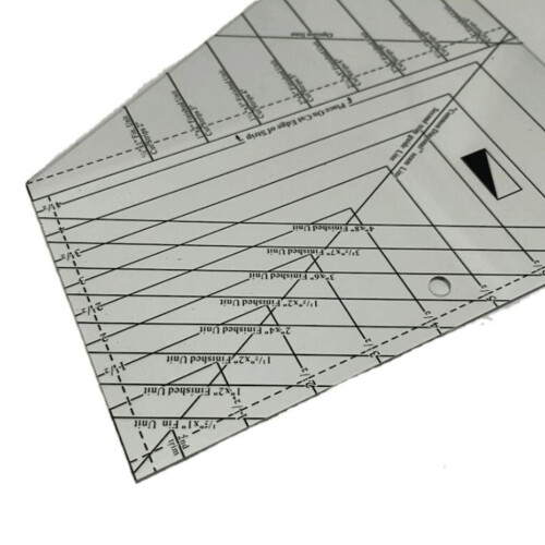 Kreativ Split Rects Klippemal Multifunksjonell Sying Patchwork Linjal Sc 1